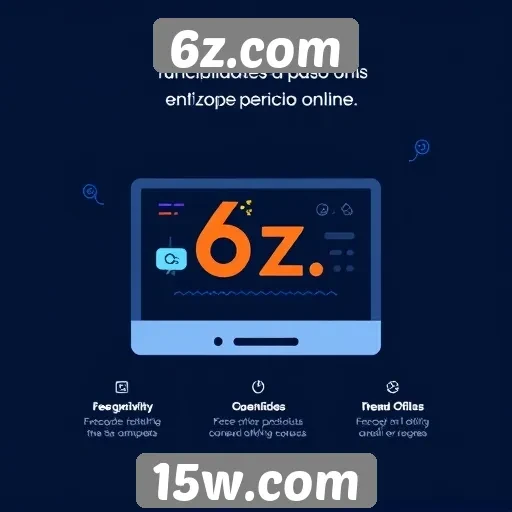 Análise das principais funcionalidades do 6z.com
