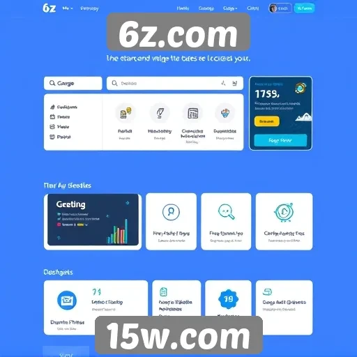 Informações sobre a interface e usabilidade de 6z.com