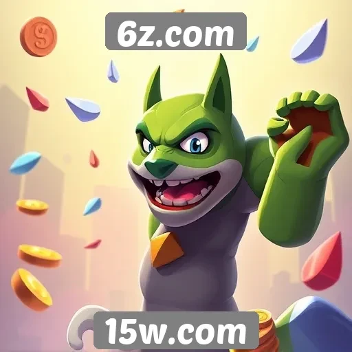 Exploração de jogos populares no site 6z.com
